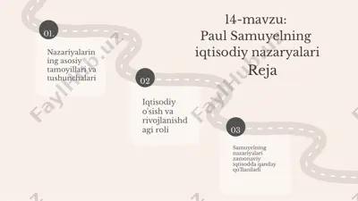 paul samuyelning iqtisodiynazariyalari — PPTX
