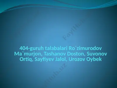 o`quvchilar faoliyatini ta'sir etish usullari — PPTX