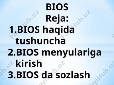 bios — PPTX