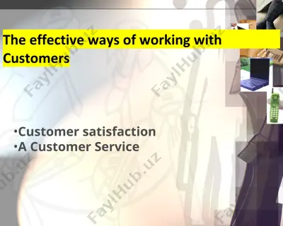 customer service review — PPT