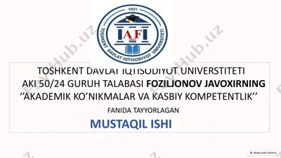 kreativ fikrlash: munosabat va xolat — PPTX