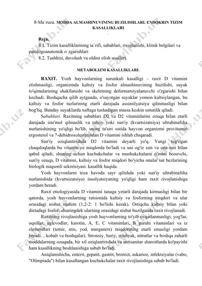 raxit (rickets) — DOCX