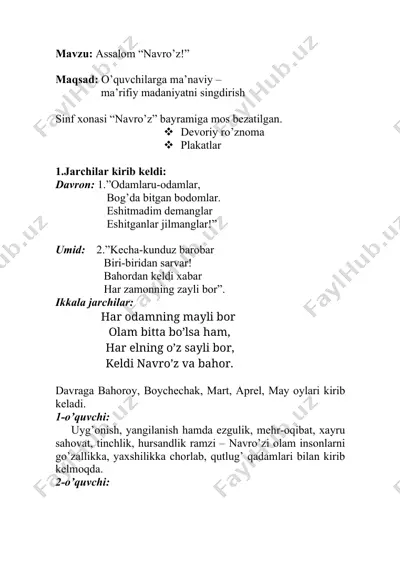 navro'z bayrami haqida maqola — DOCX
