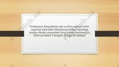 ijtimoiylashuv tushunchasi — PPTX