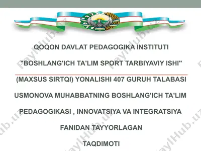 o’yinli texnologiyalar — PPT
