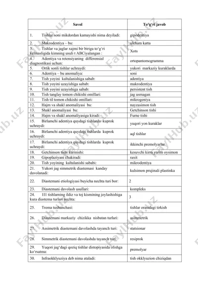 ortodontik aparatlar — DOCX