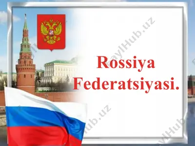 rossiya federatsiyasi — PPTX