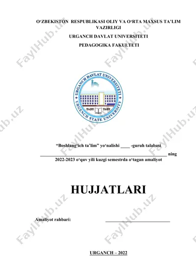2022-2023 o‘quv yili kuzgi semestrda o‘tagan amaliyot — DOC