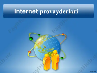 internet provayderlari — PPTX