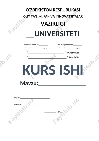 fizika o’qitishda yangi pedagogik texnologiyadan foydalanishning o’ziga xos jihatlarini aniqlash — DOC