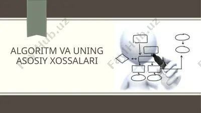 algoritm va uning asosiy xossalari 2 — PPTX
