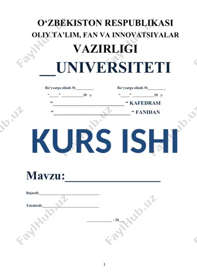 kapital bozorning samaradorligini baholash — DOC