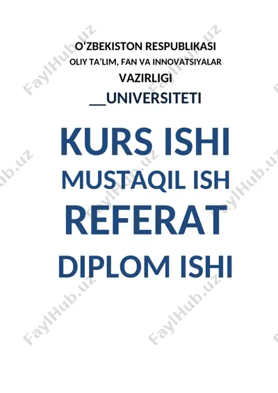 makroiqtisodiy ko’rsatkichlarning tarkibi va mohiyati — DOC