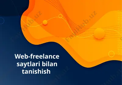 web-freelance saytlari bilan tanishish — PPTX