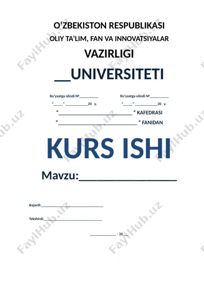 merkurometrik va sionometrik titrlash — DOC
