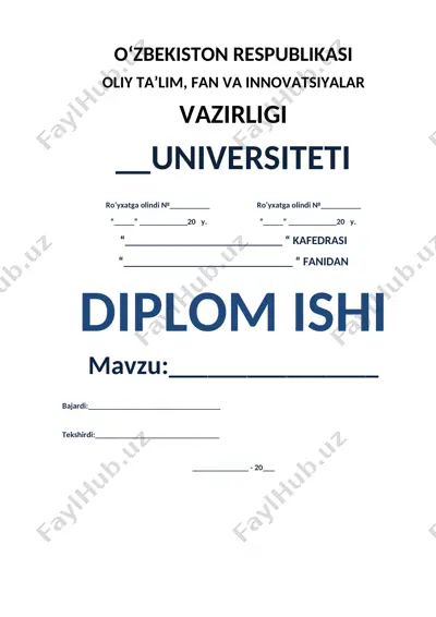o‘zbekiston respublikasi tashqi siyosati — DOC