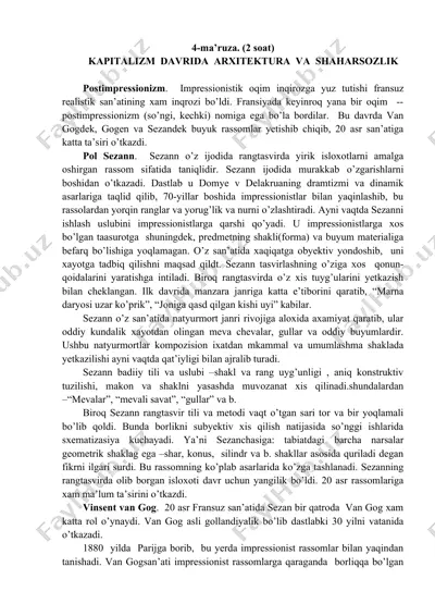postimpressionizm — DOC