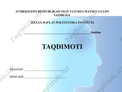 maxsus qorishmalar va zamonaviy qurilish qorishmalari — PPTX