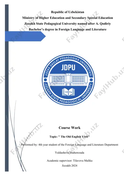 bachelor’s degree in foreign language and literature — DOC