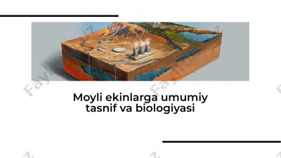 moyli ekinlarga umumiy tasnif va biologiyasi — PDF