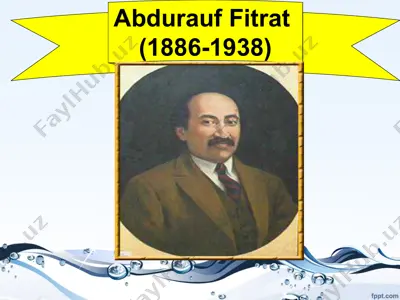 abdurauf fitrat — PPT