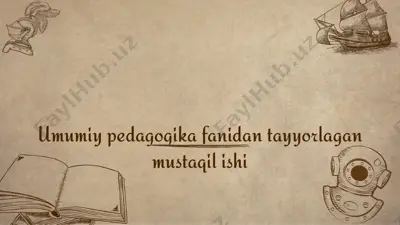 «avesto» - zardushtiylik dinining muqaddas kitobi — PPTX