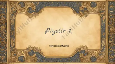 piyotir 1 — PPTX