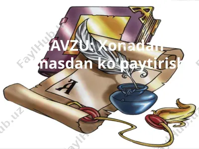 tezyurar poyezd — PPTX
