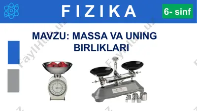 fizika darslik — PPTX