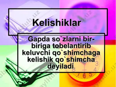 kelishiklar — PPT