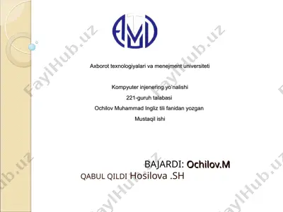 transportning respublika iqtisodiyotdagi ahamiyati — PPT