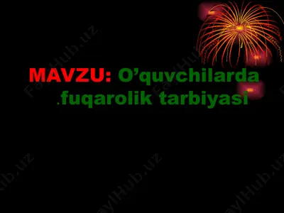 o’quvchilarda fuqarolik tarbiyasi — PPT