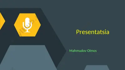 presentatsia — PPT