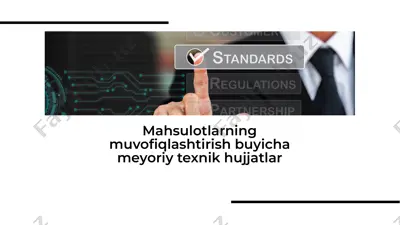me'yoriy texnik hujjatlar — PDF