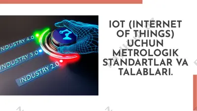 iot (internet of things) uchun metrologik standartlar va talablari — PDF