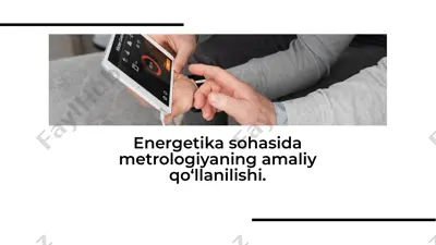 metrologiya asoslari — PDF