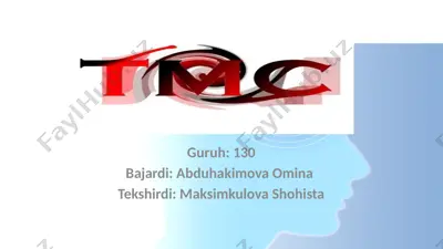 raqamli iqtisodiyotning asosiy texnologiyalari — PPTX