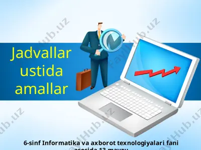 jadvallar ustida amallar 6-sinf — PPTX