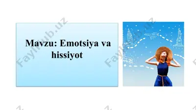 emotsiyavahissiyot — PPTX