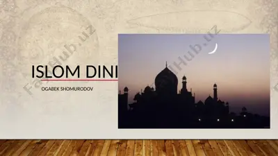islomiy qadriyatlar — PPTX
