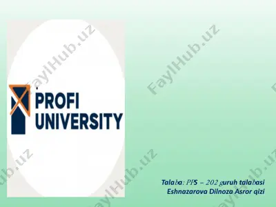 ta'limni tashkil etish shakllari va turlari — PPTX