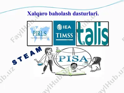 xalqarobaholash dasturlari — PPTX