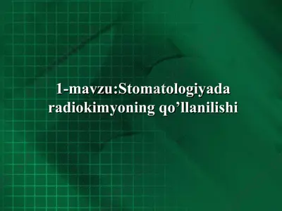 radiokimyo — PPT