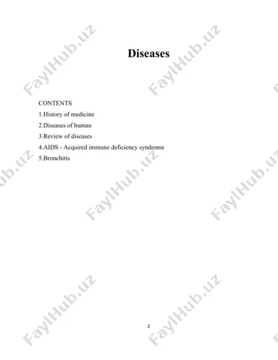 diseases — DOCX