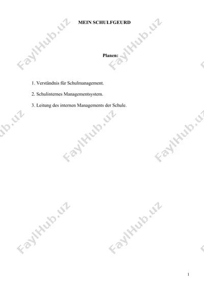 mein schulfgeurd — DOCX