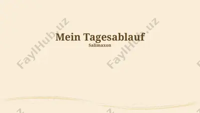 abendessen mit der familie — PPTX