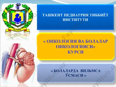 nefroblastoma tarixi — PPT