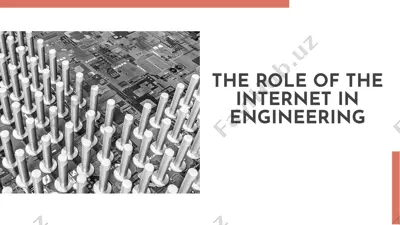 the role of the internet in engineering — PDF