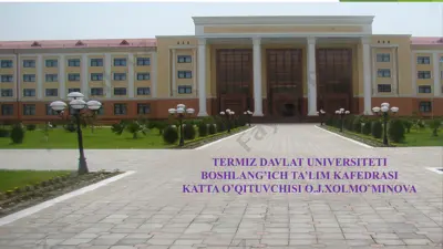 shaxs rivojlanishining umumiy qonunlari, uning tashxisi to'g'risida g'oyalar — PPTX