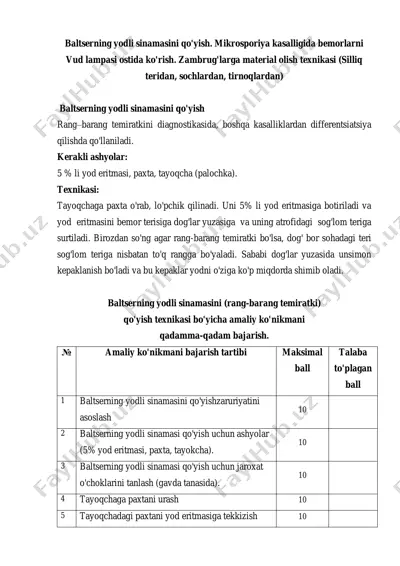 baltserning yodli sinamasi — PDF